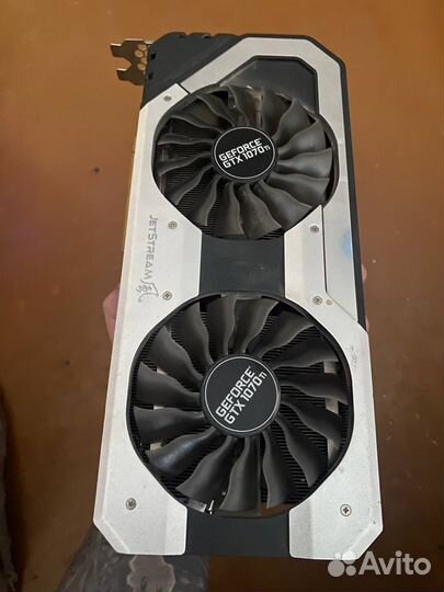 Видеокарта gtx 1070ti jetstream palit
