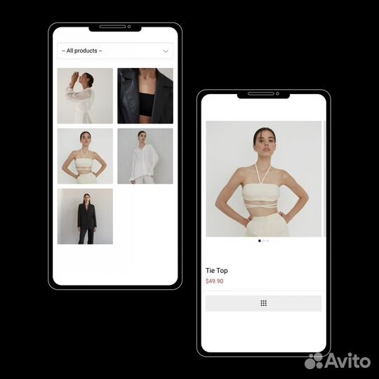 Сайт на Таплинк (Taplink), Тильда (Tilda), Визуал