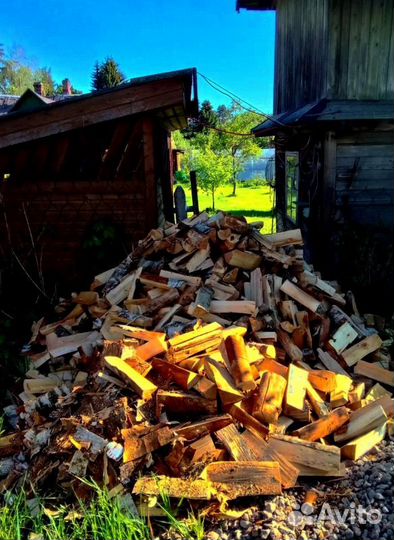 Дрова Осина подготовленные с доставкой любого объе