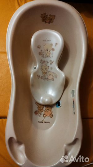 Ванночка для купания с горкой