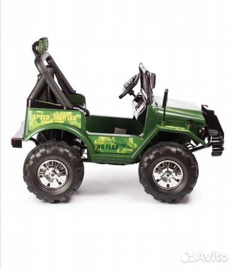 Электромобиль, армейский джип kreiss