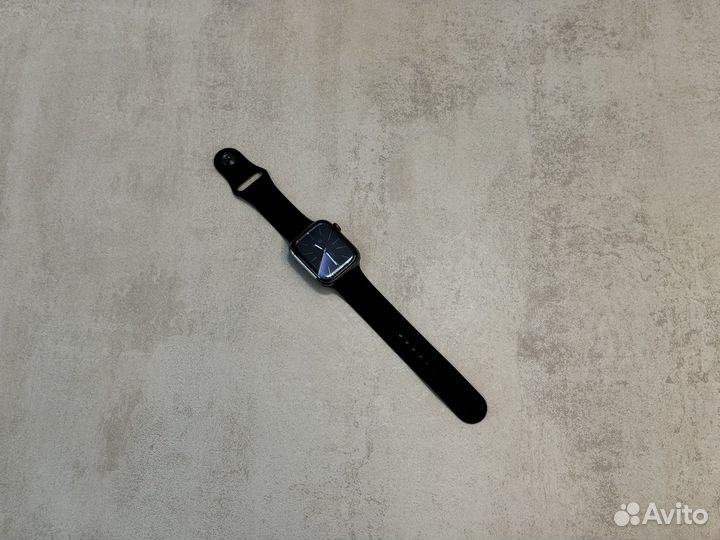 Apple Watch 7 45mm Stainless Steel Black