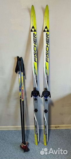 Лыжи беговые Fischer RCS junior коньковые