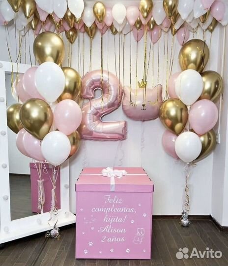 Организация праздников шарами