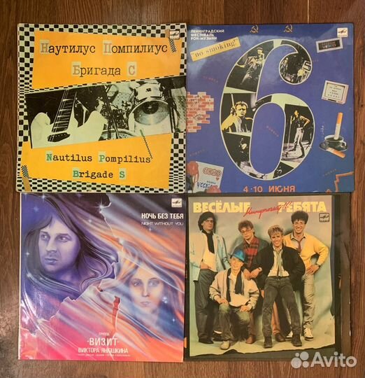 Виниловые пластинки СССР