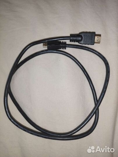 Кабели hdmi и тюльпан