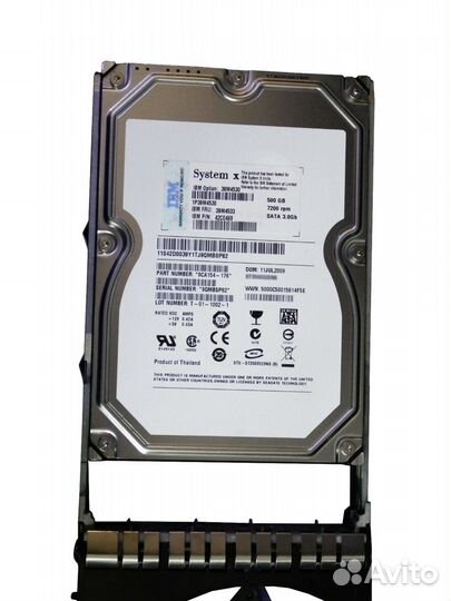 Жесткий Диск IBM 500GB 39M4533 sataii 3.5