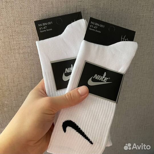 Носки Nike 10 пар lux
