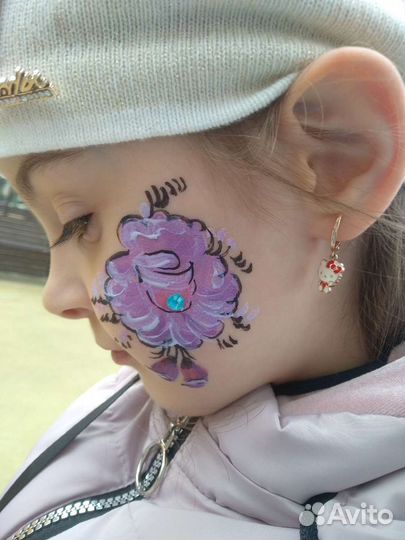 Аквагрим и блеск-тату