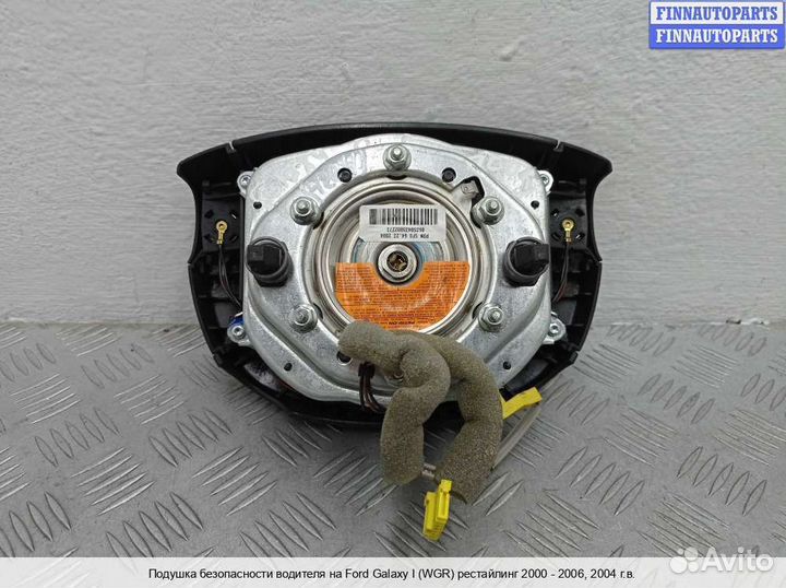 Подушка водителя Airbag Volkswagen Sharan I (7M), 2004 1.9 Дизель