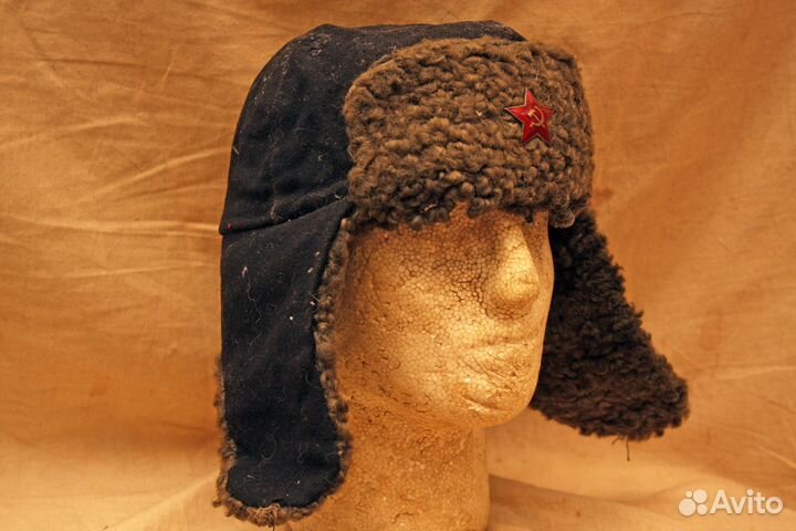 Старая военная шапка ркка партизан гражданский