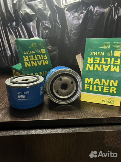 Фильтр масляный mann W914/2 манн