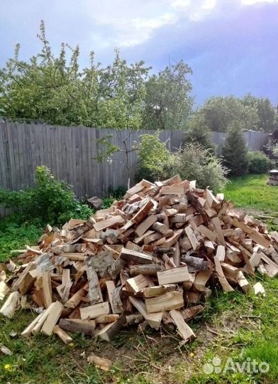 Дрова с доставкой в укладку любого объема