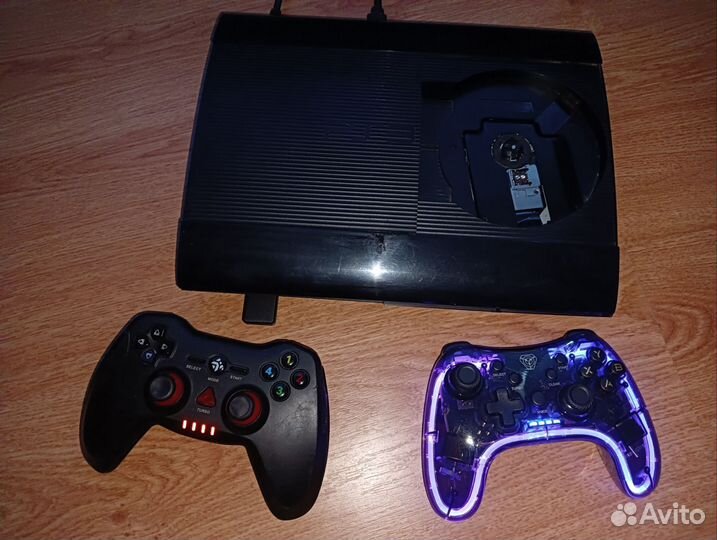 Sony playstation 3 super slim 465gb + 9 игр