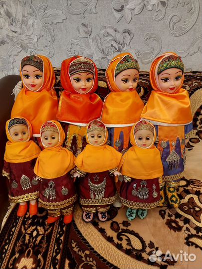 Куклы в национальной одежде