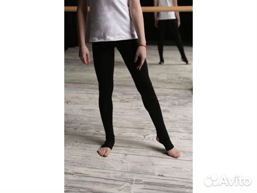 Лосины гимнастические indigo с вырезом под пятку