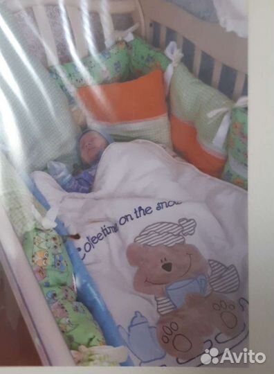 Бортики в детскую кроватку