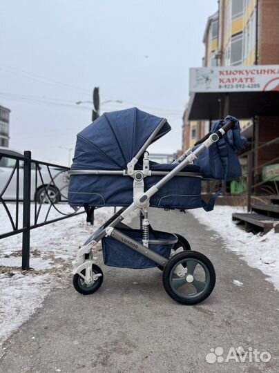Коляска 2:1 люкс мом