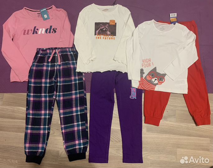 Пижамы много для девочек H&M