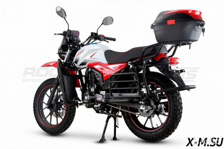 Рокот quest 150(белый/красный глянцевый, ЭПТС)