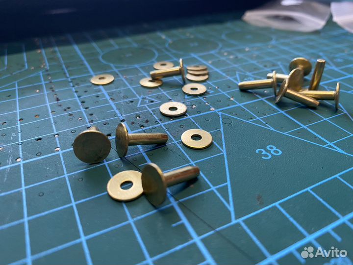 Заклепки латунь