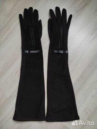 Перчатки женские длинные