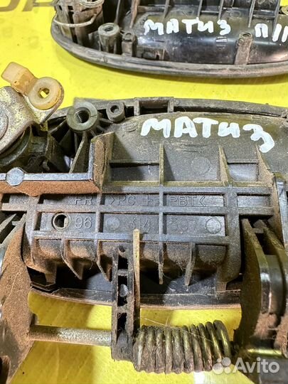 Ручка двери наружная передняя Daewoo Matiz