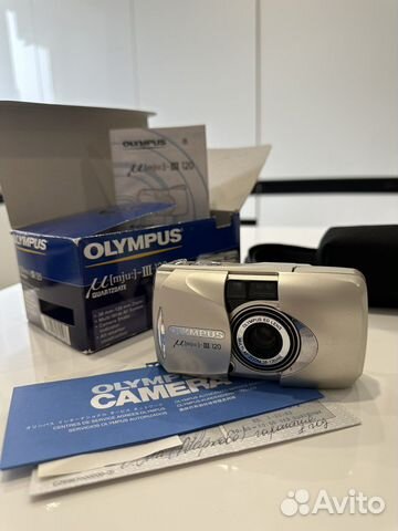 Olympus mju iii 120 пленочный фотоаппарат