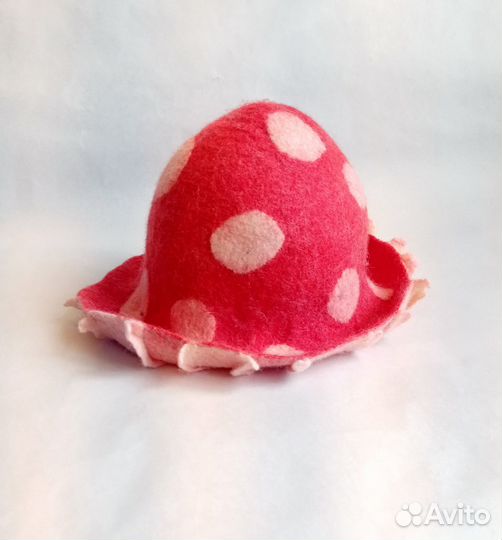 Банная шапка. Мухомор