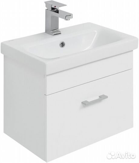 Тумба с раковиной Aquanet Нота 50 Moduo Slim