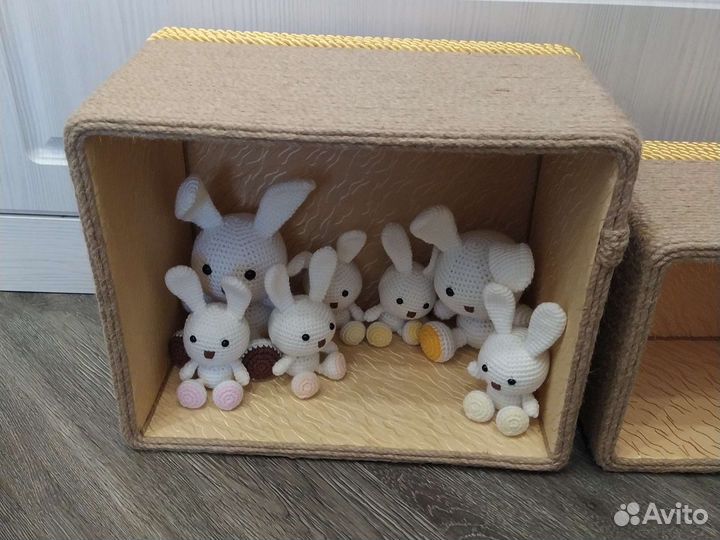 Вязаные игрушки ручной работы