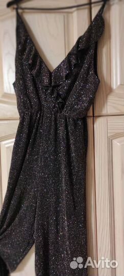 Брендовый вечерний комбинезон (Италия)р.42-44(S)