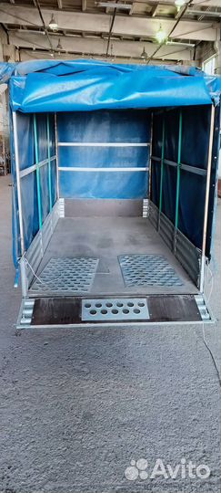 Прицеп мзса 817711.025 с тентом и допоборудованием