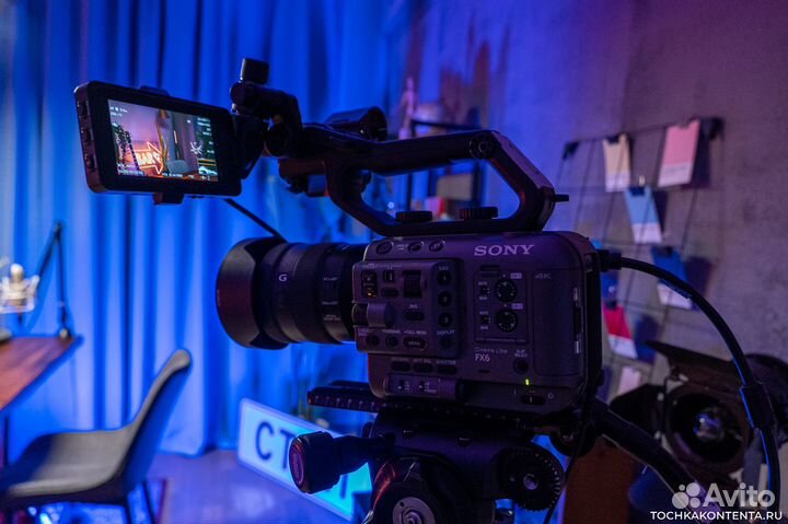 Студия для видеосъемки, подкаст-студия