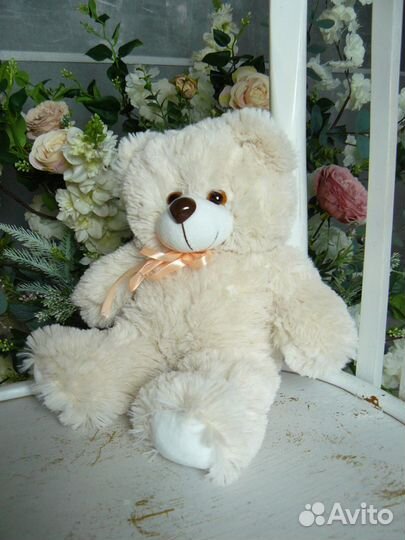 Мишка плюшевый 30 см очень мягкий, не только детям