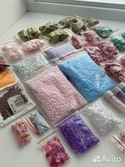 Добавки для слаймов. Слайм. Набор для слаймов