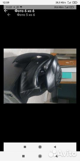 Мото шлем хищник