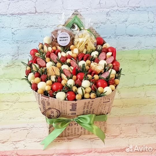 Мужские букеты съедобные