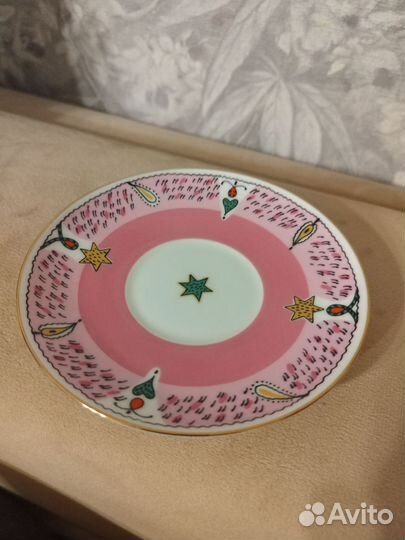 Кофейная чашка с блюдцем / Фарфор