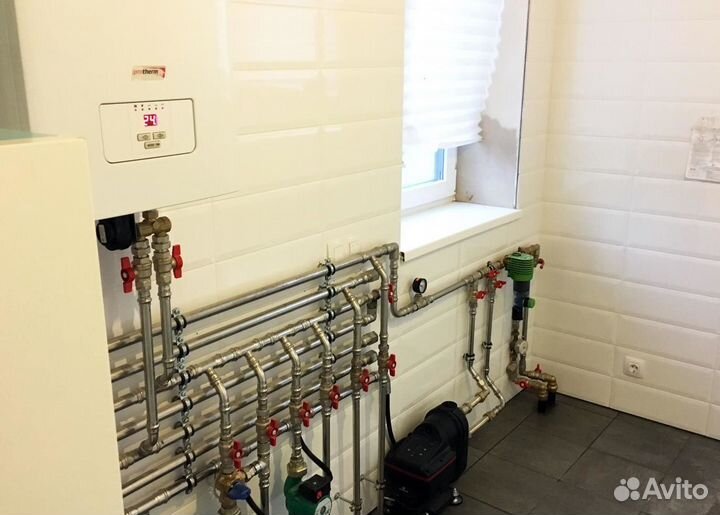 Отопление, теплый пол, монтаж и комплектация