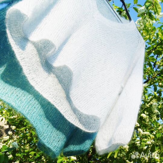 Паутинка из мохера