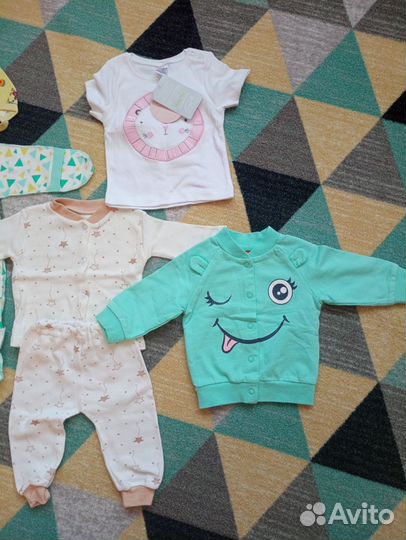 Детские вещи пакетом размер 56