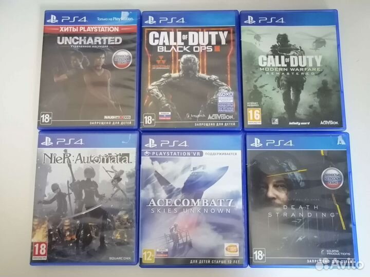 Продажа игр ps4