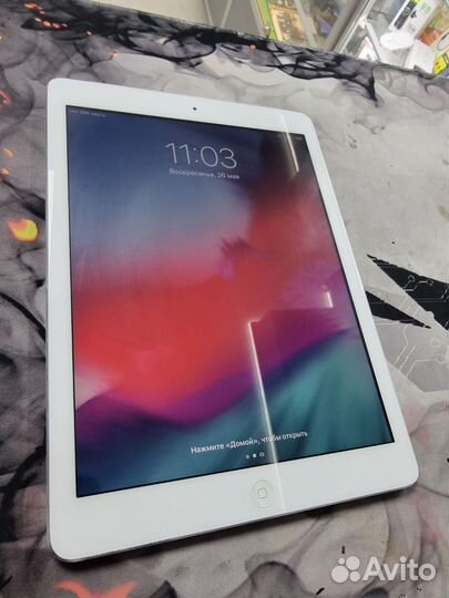 Хорошее состояниеiPad air модель A1475 32гб