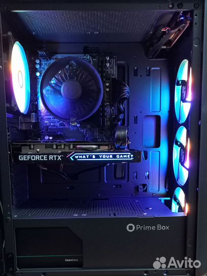 Игровой пк Ryzen 5 3500X и RTX 2060