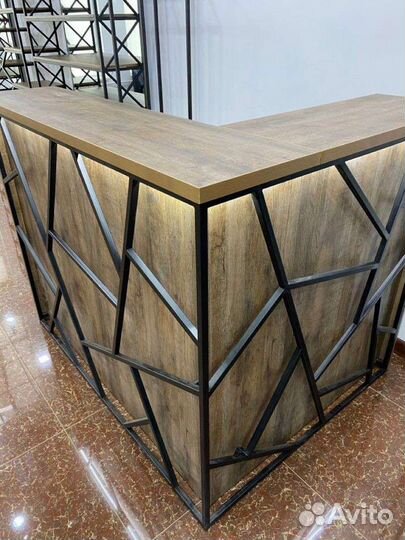 Стойка администратора, ресепшн, лофт