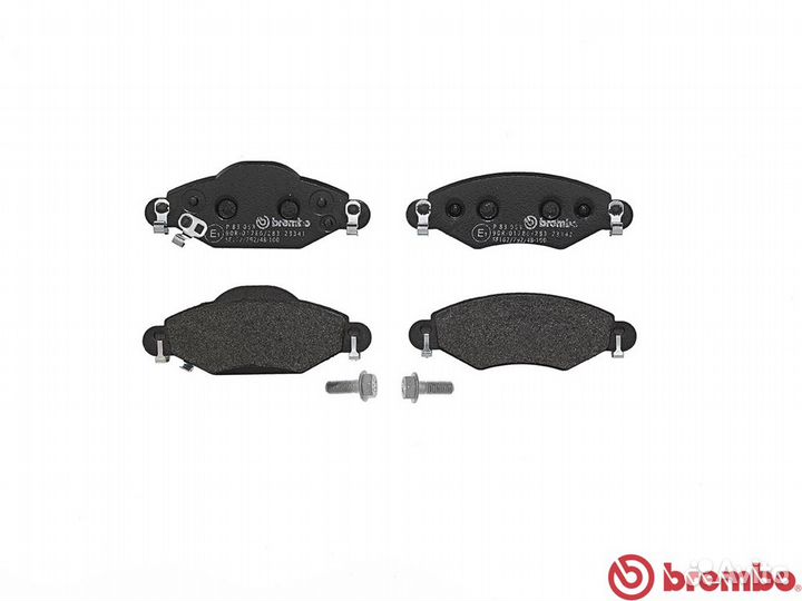 Тормозные колодки Brembo P 83 053 для Tоуота Ayris