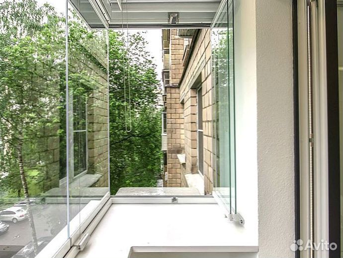 Безрамное остекление Французские окна