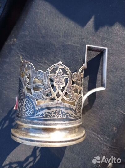 Подстаканник серебро СССР