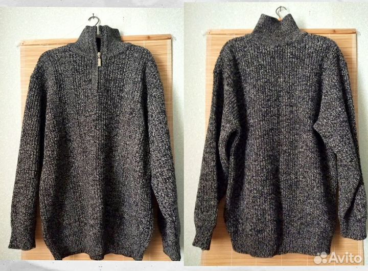 Лот мужская одежда свитеры 48/50/52 теплая кепка